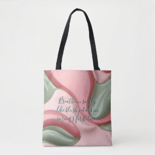 Sac à main dans un graphique abstrait élégant