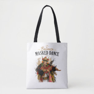 Sac à main de danse masquée balinaise