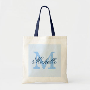 Sac à main de mariage en bleu pastel et bleu marin