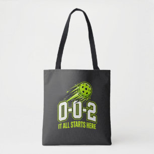 Sac à main de pickleball 0-0-2 - Cadeau de score a