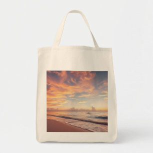 Sac à main de plage Coucher de soleil tropical
