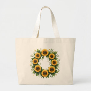 Sac à main élégant Couronne de Tournesol Doré