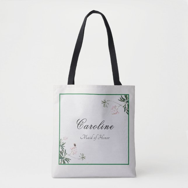 Sac À Main Élégant De Fleur De Cerisier Rose Botan (Devant)