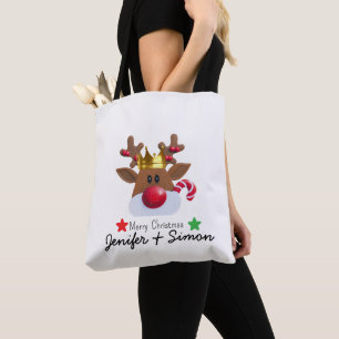 Sac à main élégant de renne de Noël
