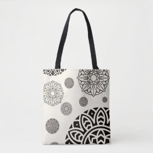 Sac à main en design d'art mandala