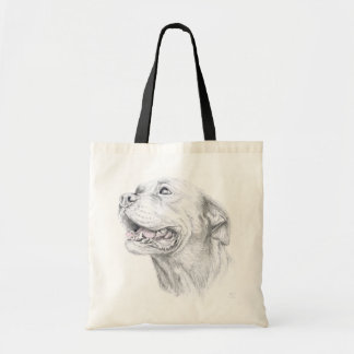 Sac à main en toile Staffordshire Lab Boxer Art am