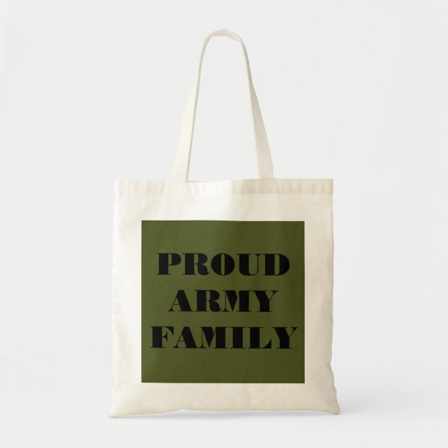 Sac à main Famille de l'Armée Fière (Devant)