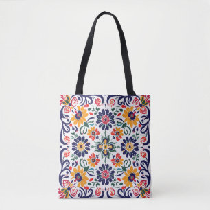 Sac à main fleuri folklorique coloré Hu vibrant