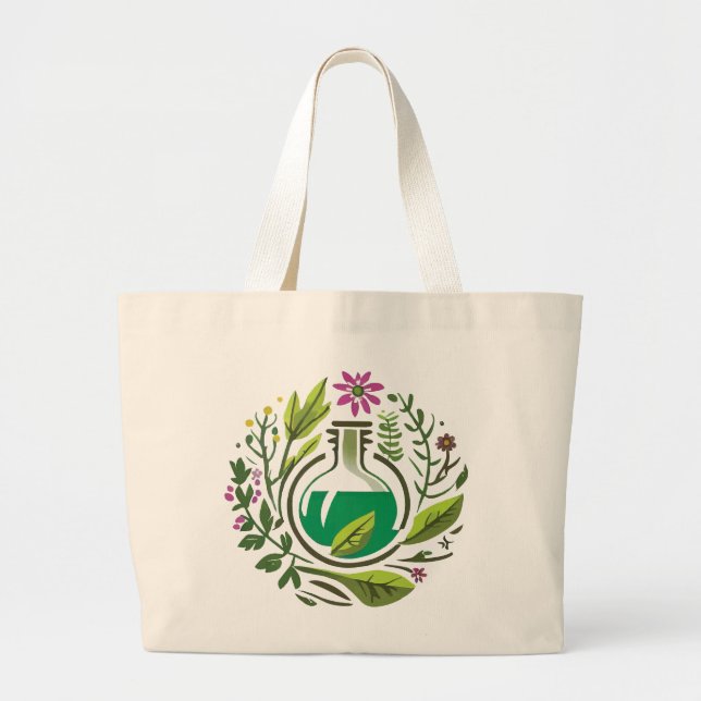 Sac À Main Géant Médecine Herbal (Devant)