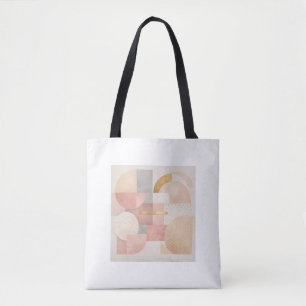 Sac à main géométrique moderne pastel