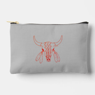 Sac à main gris danse fantôme rouge Buffalo