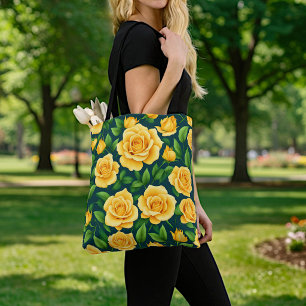 Sac à main Image de roses jaunes n° 2