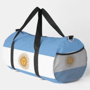 Sac à main imprimé, coupé et cousu avec le drapeau