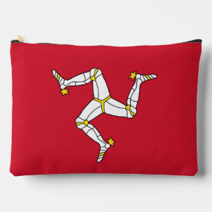 Sac à main imprimé, coupé et cousu avec le drapeau