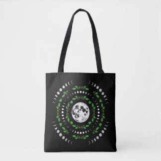 Sac à main mandala des phases lunaires