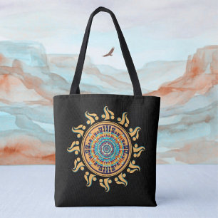 Sac à main mandala du soleil du sud-ouest
