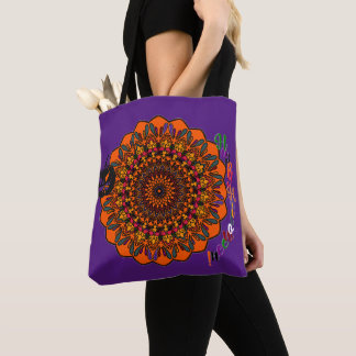 Sac à main mandala Hocus Pocus Halloween - Dessiné