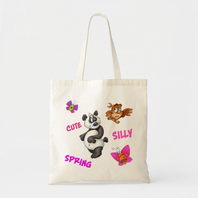Sac à main mignon à bande dessinée (Devant)
