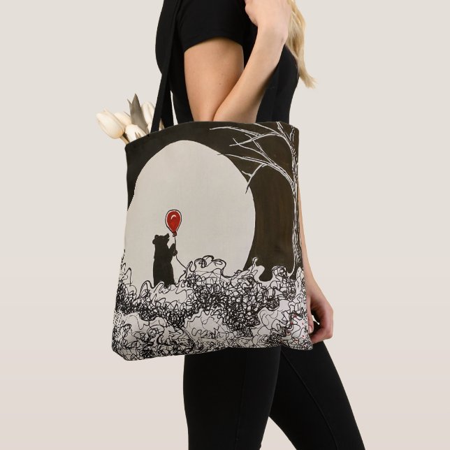 Sac à main Ours et Ballon (De près)