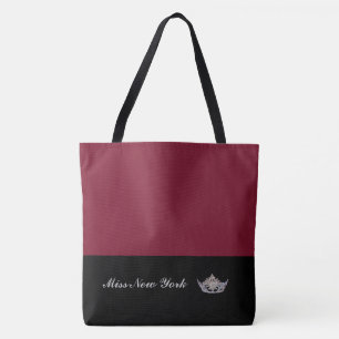 Sac à main Pageant Silver Crown Tote Bag-Grand Vin