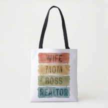 Sac à main personnalisé aquarelle pour femme agent