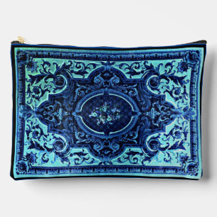 Sac à main tapis persan bleu