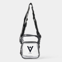 Sac à main transparent Monogram | Initiale V & VIC