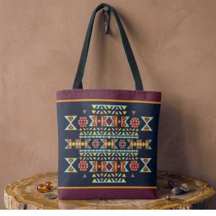 Sac à main tribal fantaisiste d'île