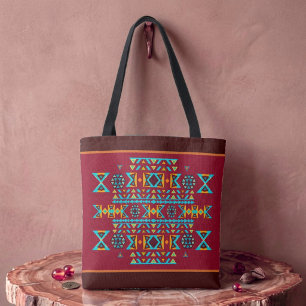 Sac à main tribal fantaisiste d'île