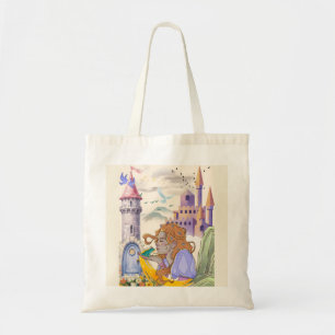 Sac à main vintage de princesse de conte de fées e