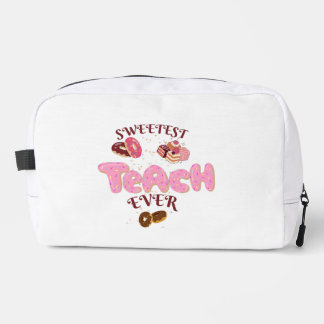 Sac à Maquillage Enseignante Donuts Mignon