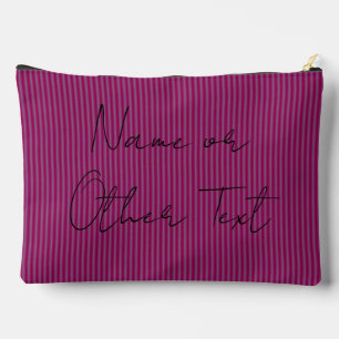 Sac à maquillage Raspberry Pink Lines HAMbyWG