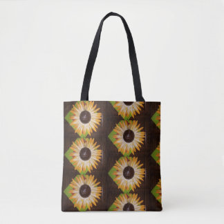 sac à motif tournesol
