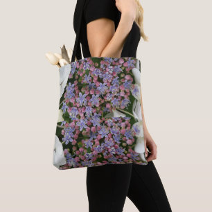 Sac à puce à motifs de fleurs d'Hydrangea