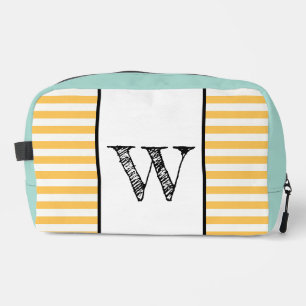 Sac à rayures personnalisées avec Trim Aqua