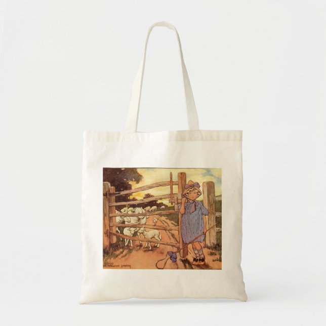 Sac à rime de petite pépinière Bo-Peep (Devant)