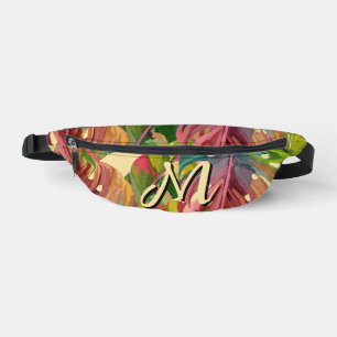 Sac à taille personnalisé avec initiale et esthéti