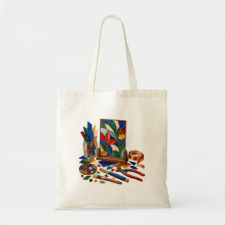 Sac à Tote Artisanal de Studio de Jardin en Verre 