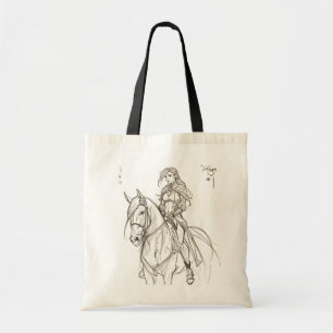 Sac à Tote d'Art de Guerrière Médiévale sur Mesure