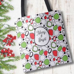Sac à Tote de Fêtes Personnalisé – Message & Nom