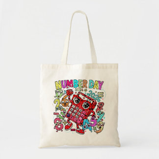 Sac à Tote Jour du Nombre | Nombres de Maths Amusa