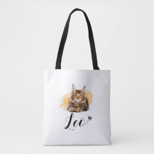 Sac à Tote pour amateur de chats drôles – Leo