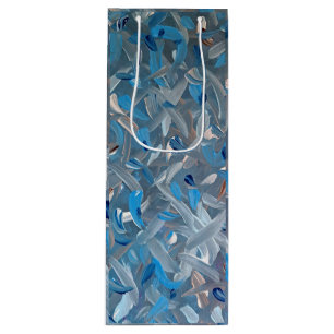 Sac à vin bleu Dusty