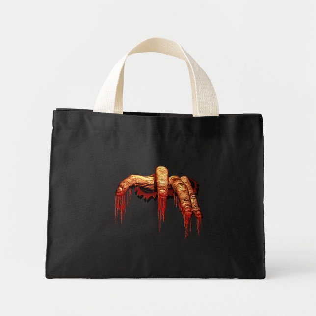 Sac à zombie du Sac fourre-tout d'Halloween sangla (Devant)