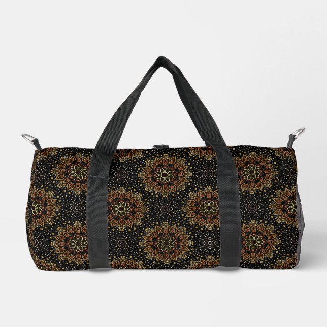 Sac Abstrait Mandala Design Duffel (Recto)