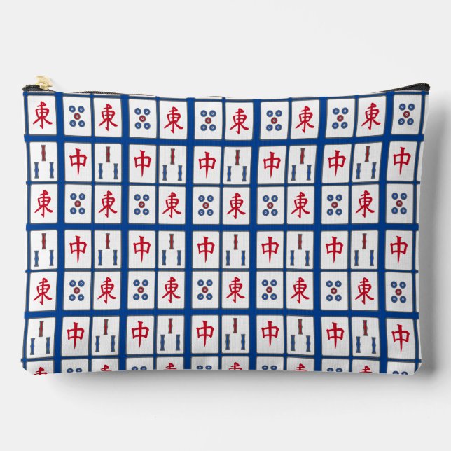 Sac Accessoire de conception de carreaux Mahjong (Recto)
