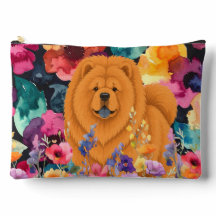 Sac Accessoire Grand - Red Chow JARDIN ZEN