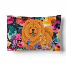 Sac Accessoire Petit - Red Chow JARDIN ZEN