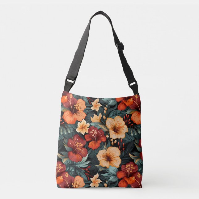 Sac Ajustable #18 Motif floral (Devant)