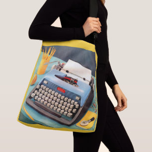 Sac Ajustable 1950 s typewriter